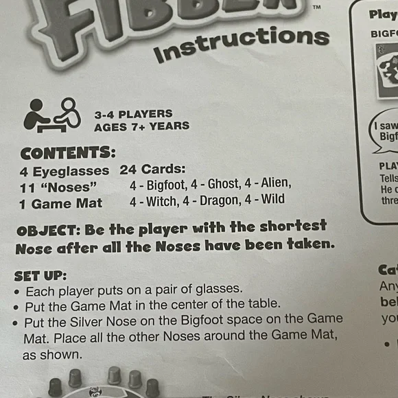 FIBBER Board Game - Picture 4 of 6